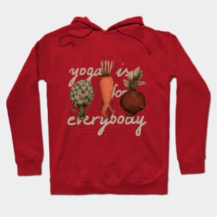 vegetables yoga Hoodie